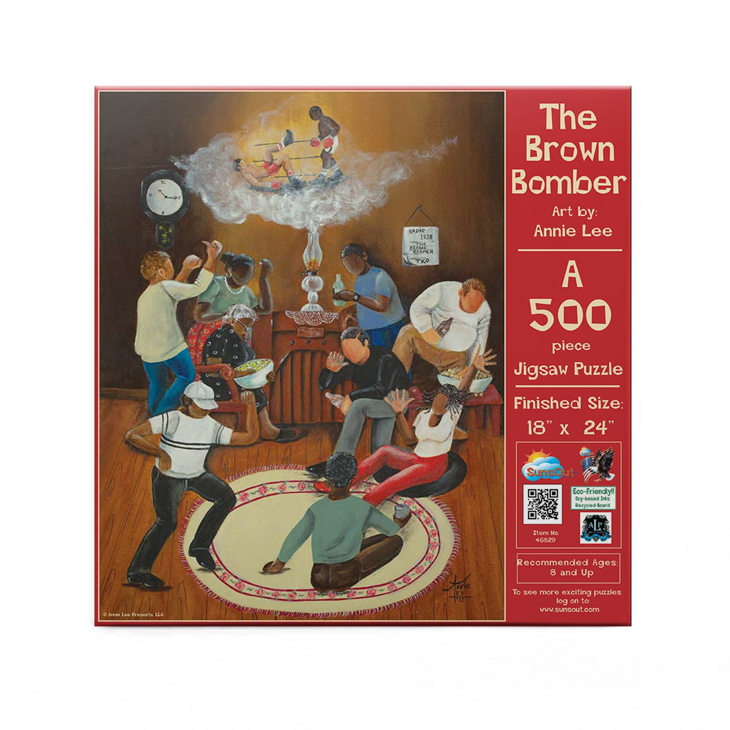The Brown Bomber - 500 Piece Jigsaw Puzzle