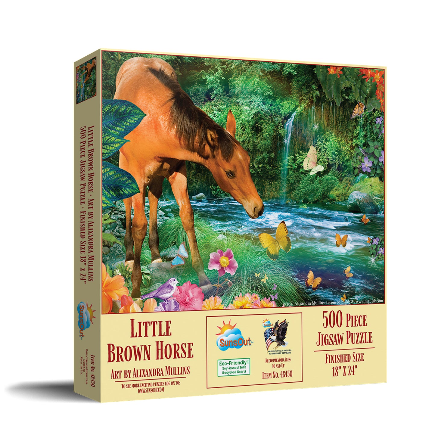 Little Brown Horse - 500 Piece Jigsaw Puzzle