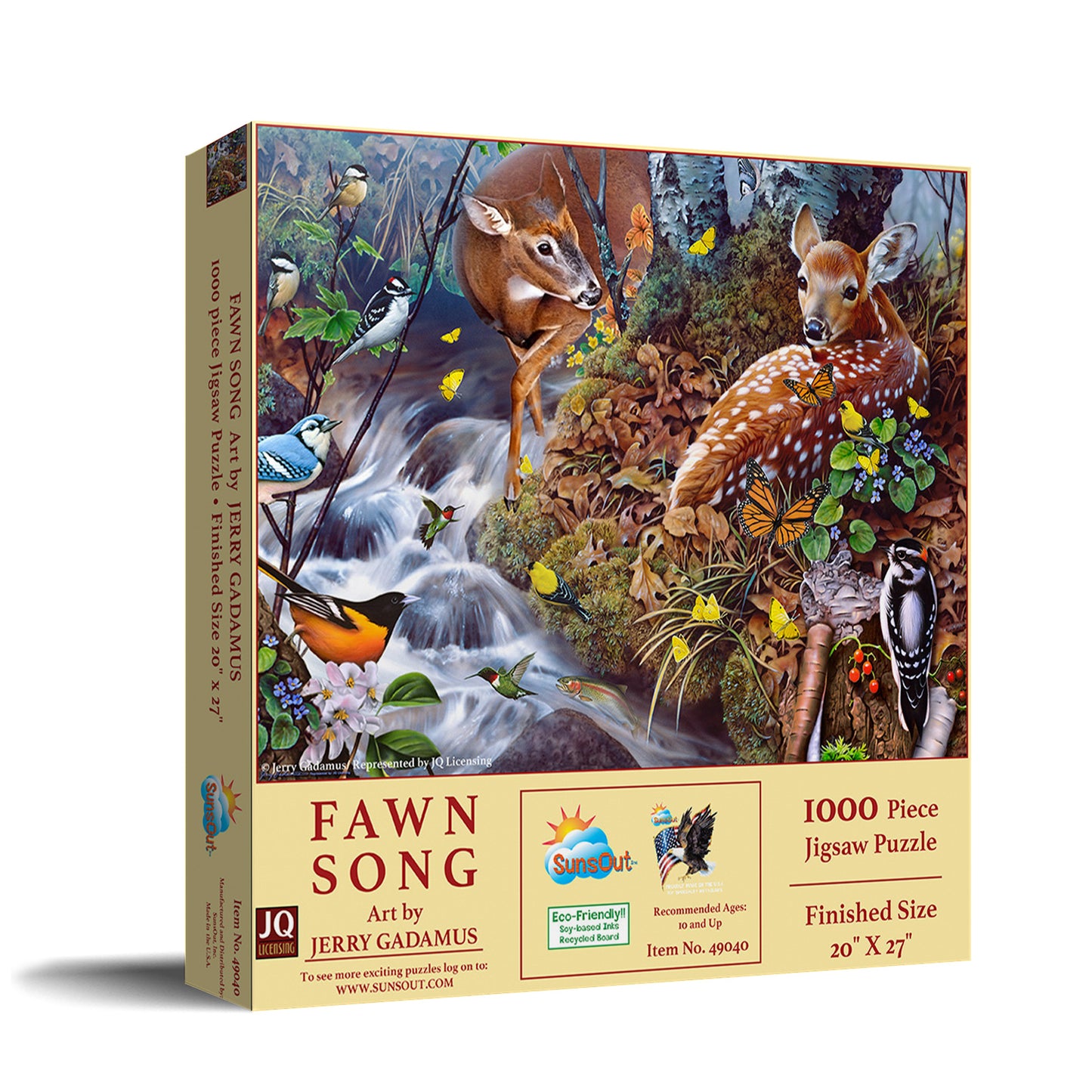 Fawn Song - 1000 Piece Jigsaw Puzzle