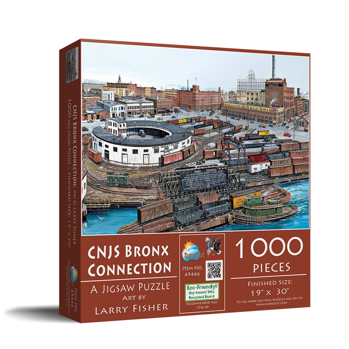 CNJX Bronx Connection - 1000 Piece Jigsaw Puzzle