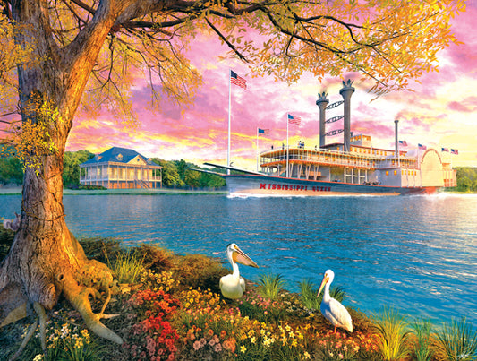 Mississippi Queen - 500 Piece Jigsaw Puzzle