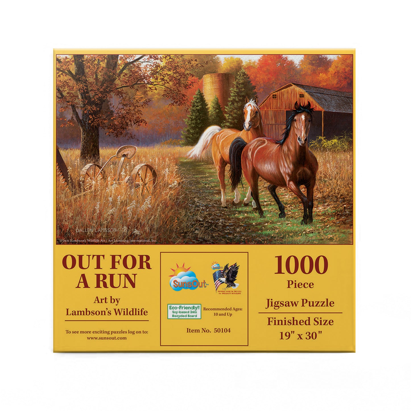 Out for a Run - 1000 Piece Jigsaw Puzzle