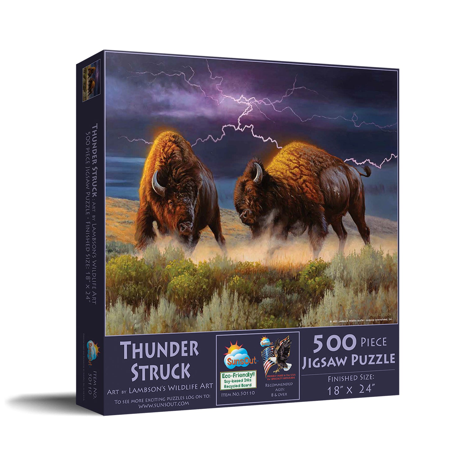 Thunderstruck - 500 Piece Jigsaw Puzzle