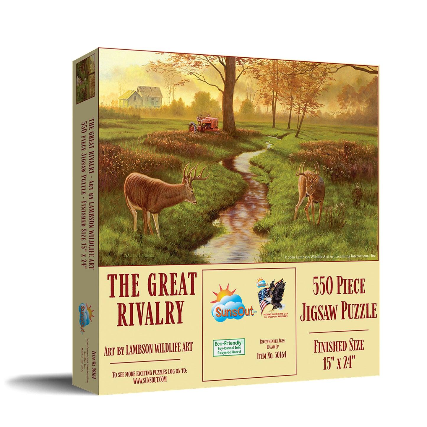 the Great Rivalry - 550 Piece Jigsaw Puzzle