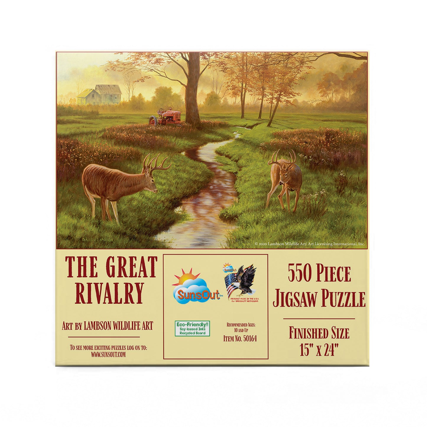 the Great Rivalry - 550 Piece Jigsaw Puzzle