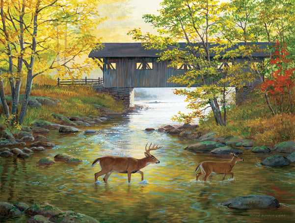 Rock Creek Crossing - 500 Piece Jigsaw Puzzle