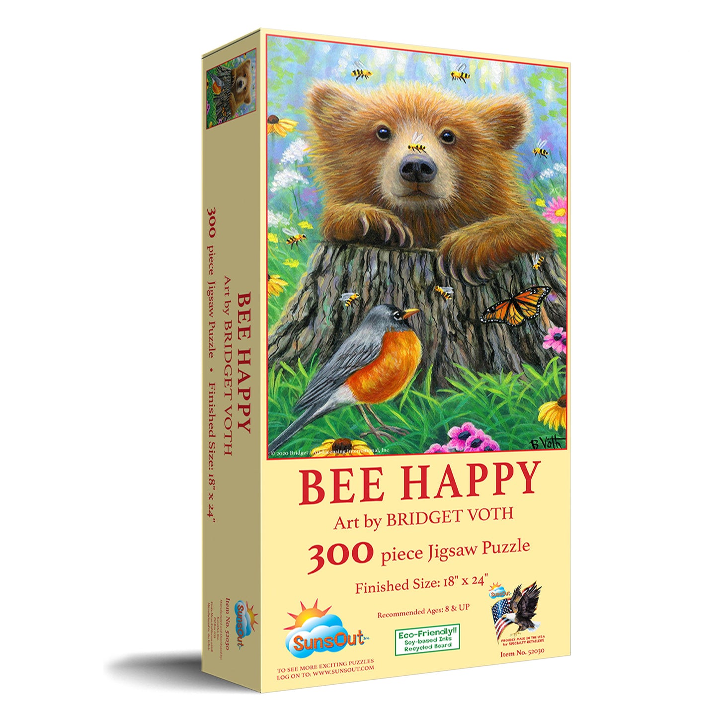 Bee Happy - 300 Piece Jigsaw Puzzle
