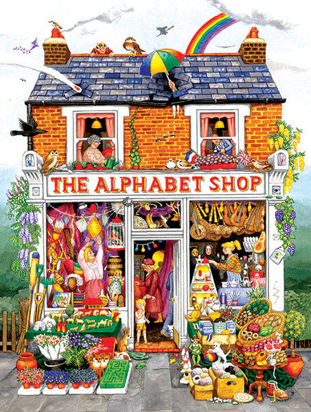 The Alphabet Shop 500 - 500 Piece Jigsaw Puzzle