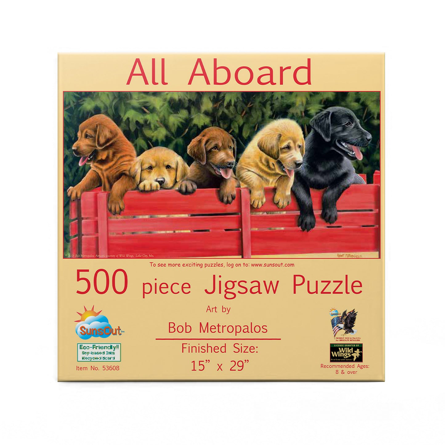 All Aboard - 500 Piece Jigsaw Puzzle