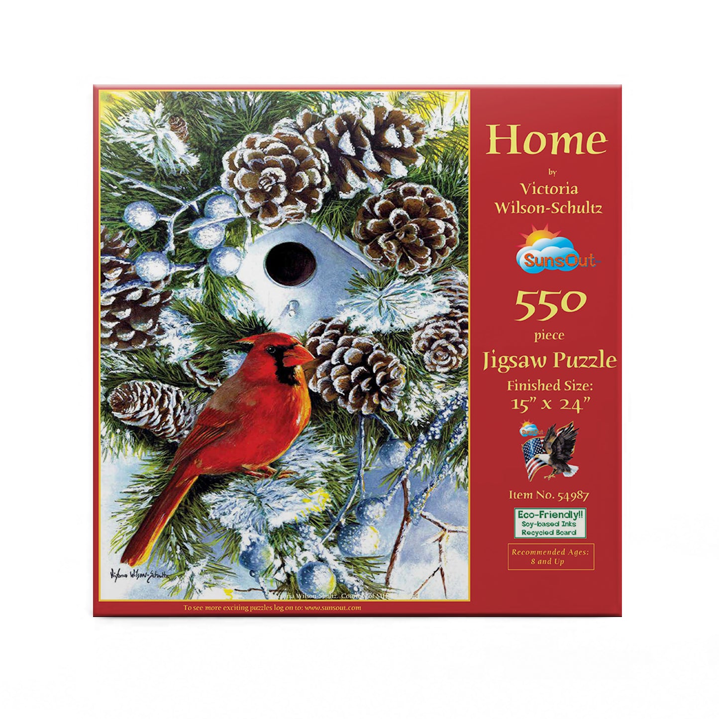 Home - 550 Piece Jigsaw Puzzle