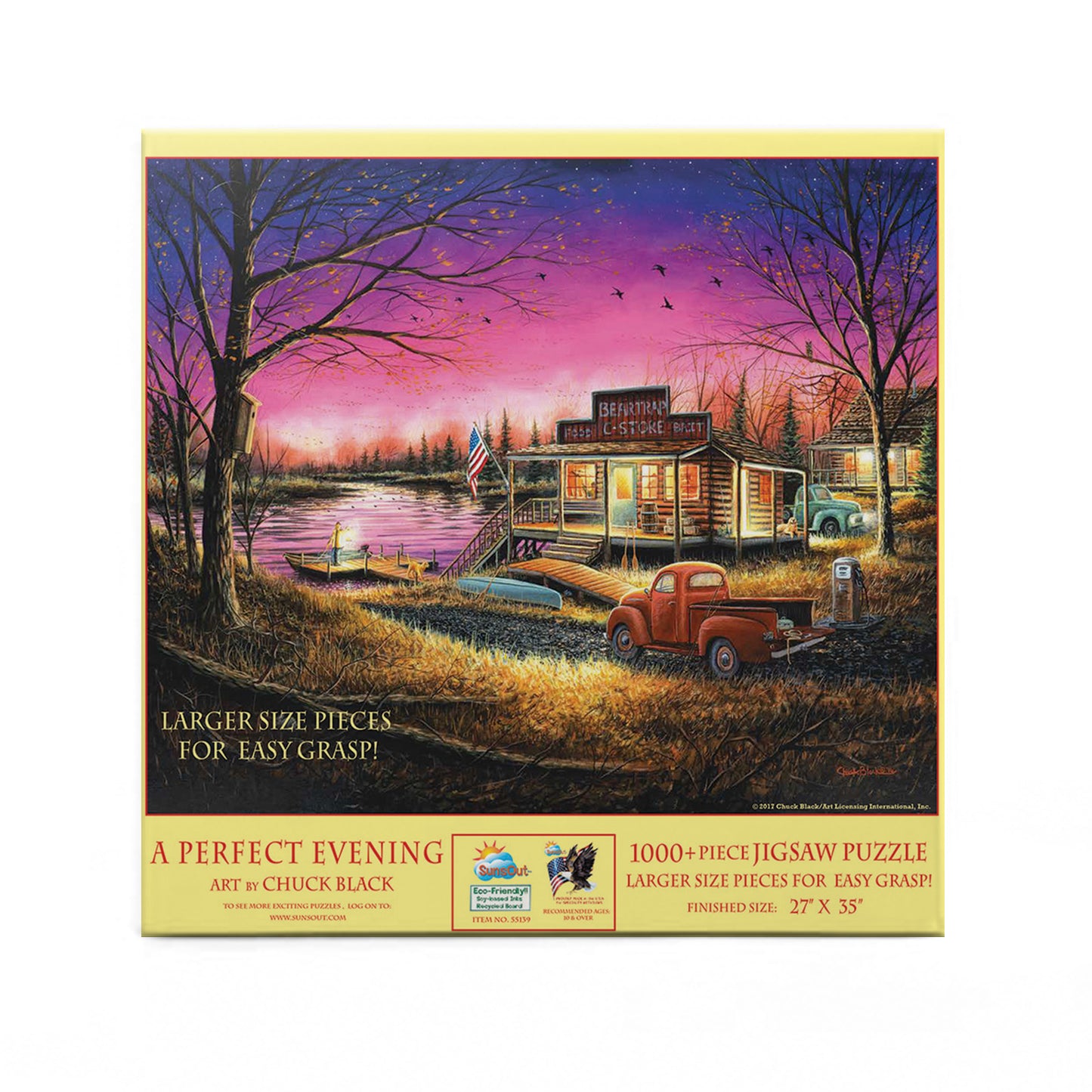 A Perfect Evening - 1000 Large Piece Jigsaw Puzzle