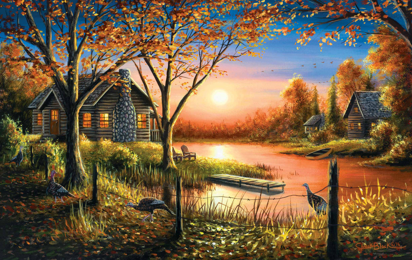 Glorious Sunset - 550 Piece Jigsaw Puzzle