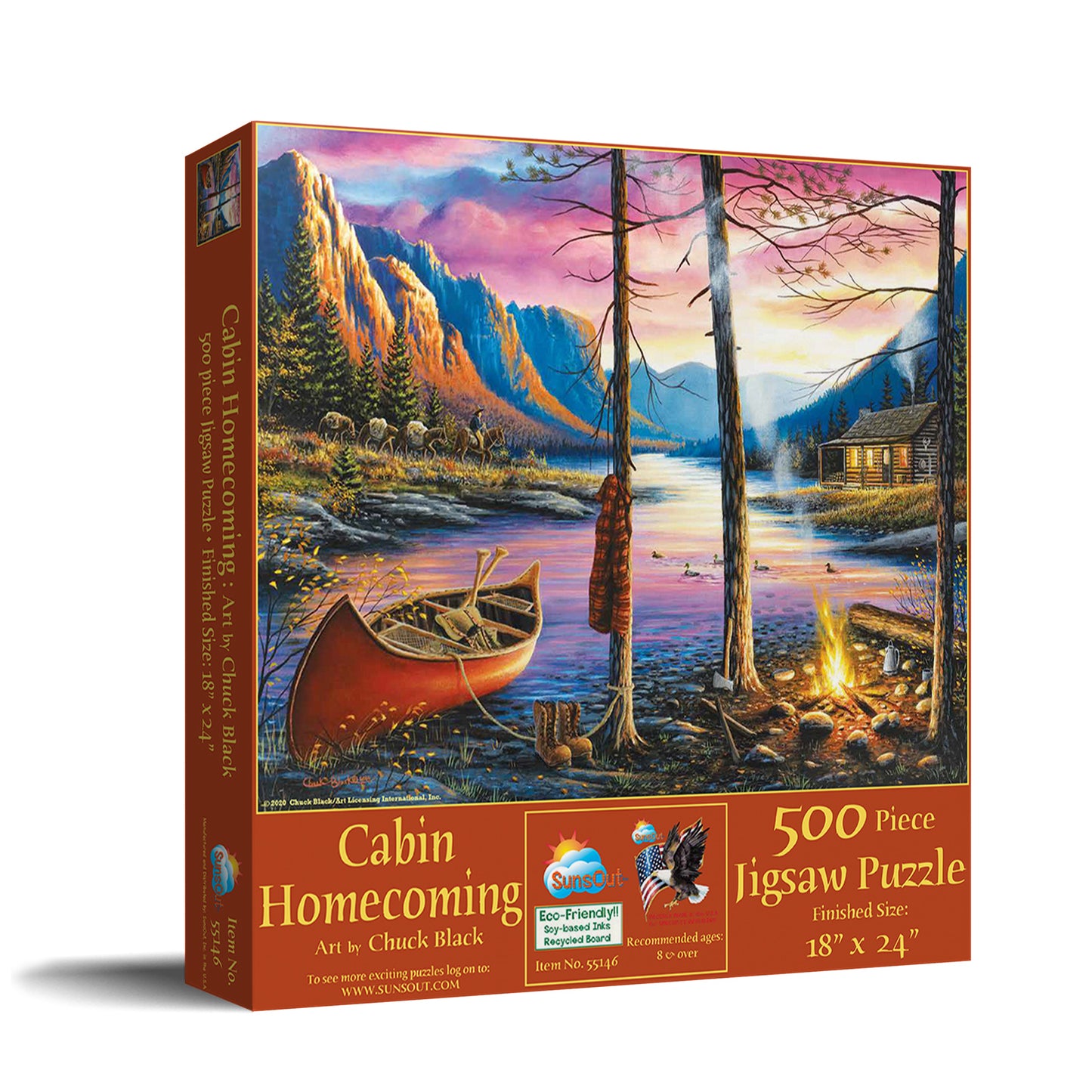 Cabin Homecoming - 500 Piece Jigsaw Puzzle