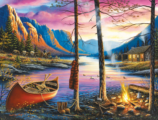 Cabin Homecoming - 500 Piece Jigsaw Puzzle