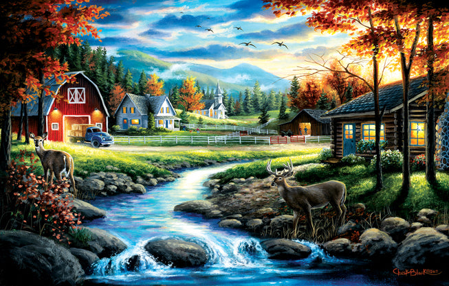Country Sunday - 1000 Piece Jigsaw Puzzle
