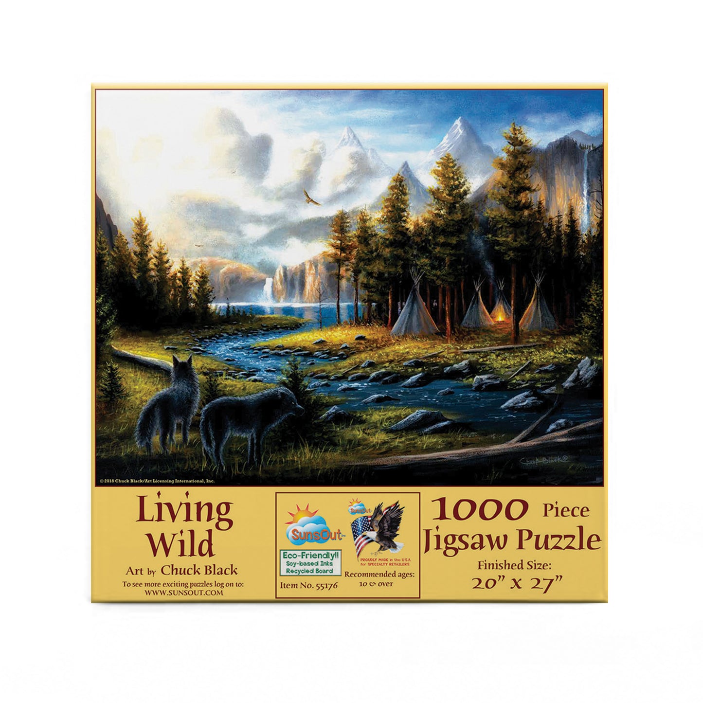 Living Wild - 1000 Piece Jigsaw Puzzle