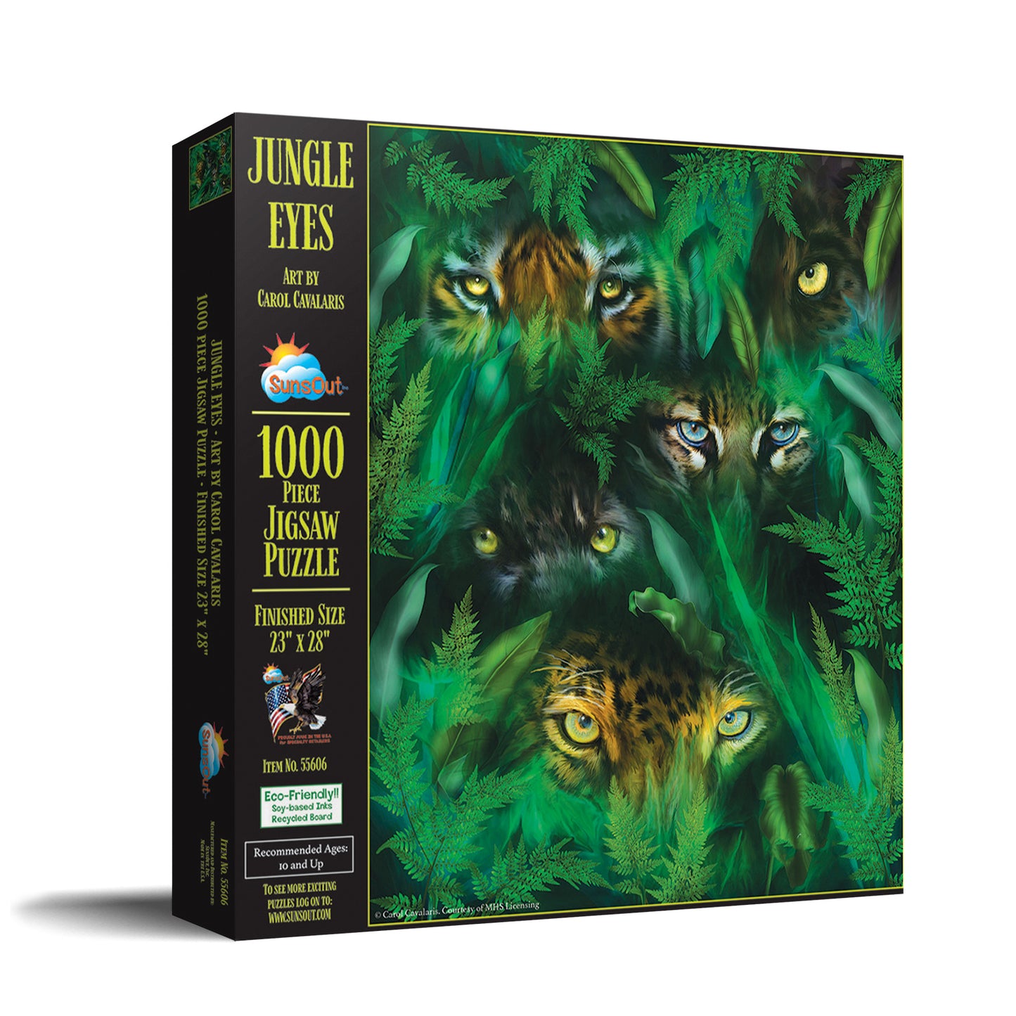 Jungle Eyes - 1000 Piece Jigsaw Puzzle