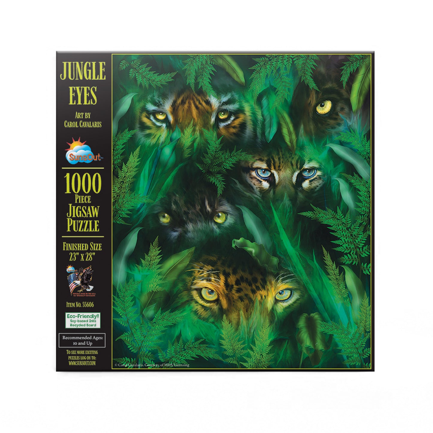 Jungle Eyes - 1000 Piece Jigsaw Puzzle