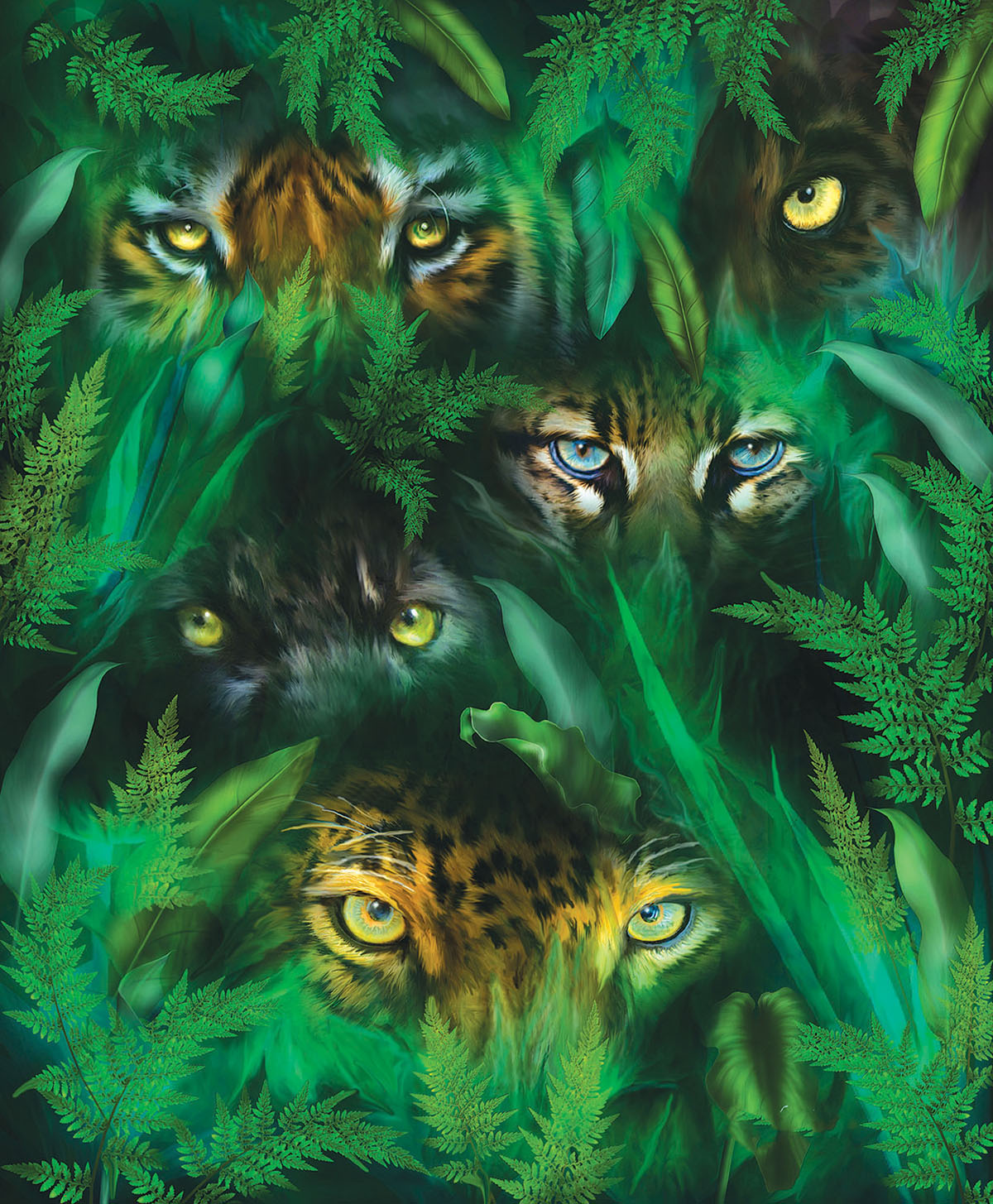 Jungle Eyes - 1000 Piece Jigsaw Puzzle