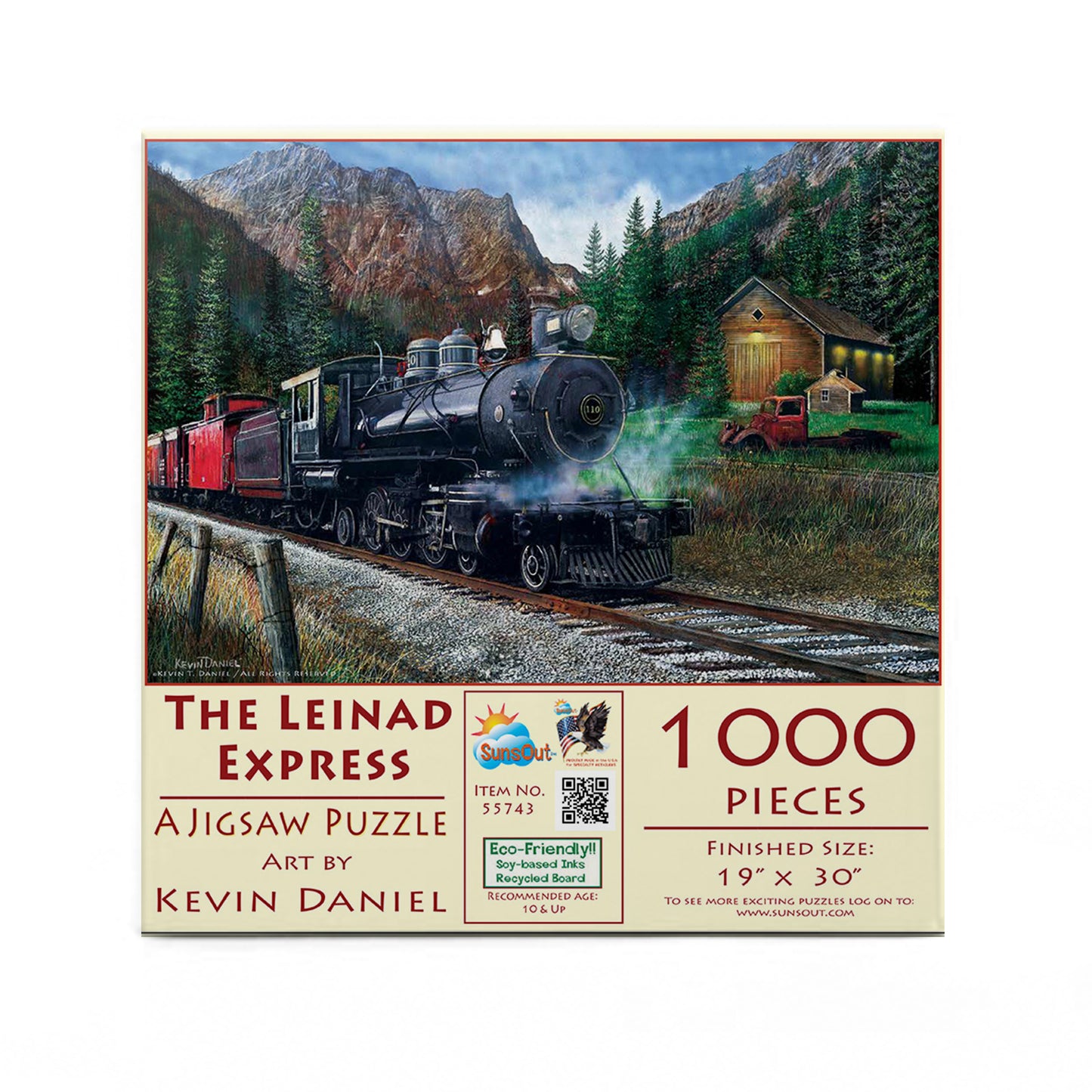 The Leinad Express - 1000 Piece Jigsaw Puzzle