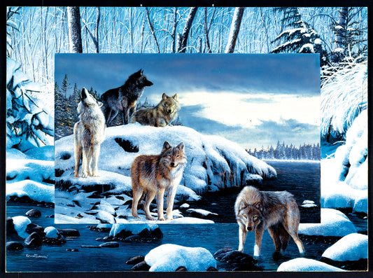 Ice Wolves - 1000 Piece Jigsaw Puzzle