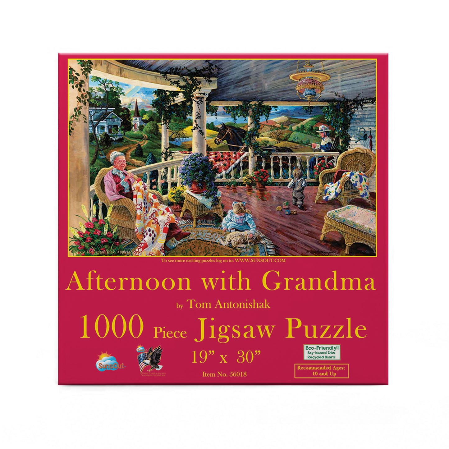 Afternoon with Grandma (16) - 1000 Piece Jigsaw Puzzle