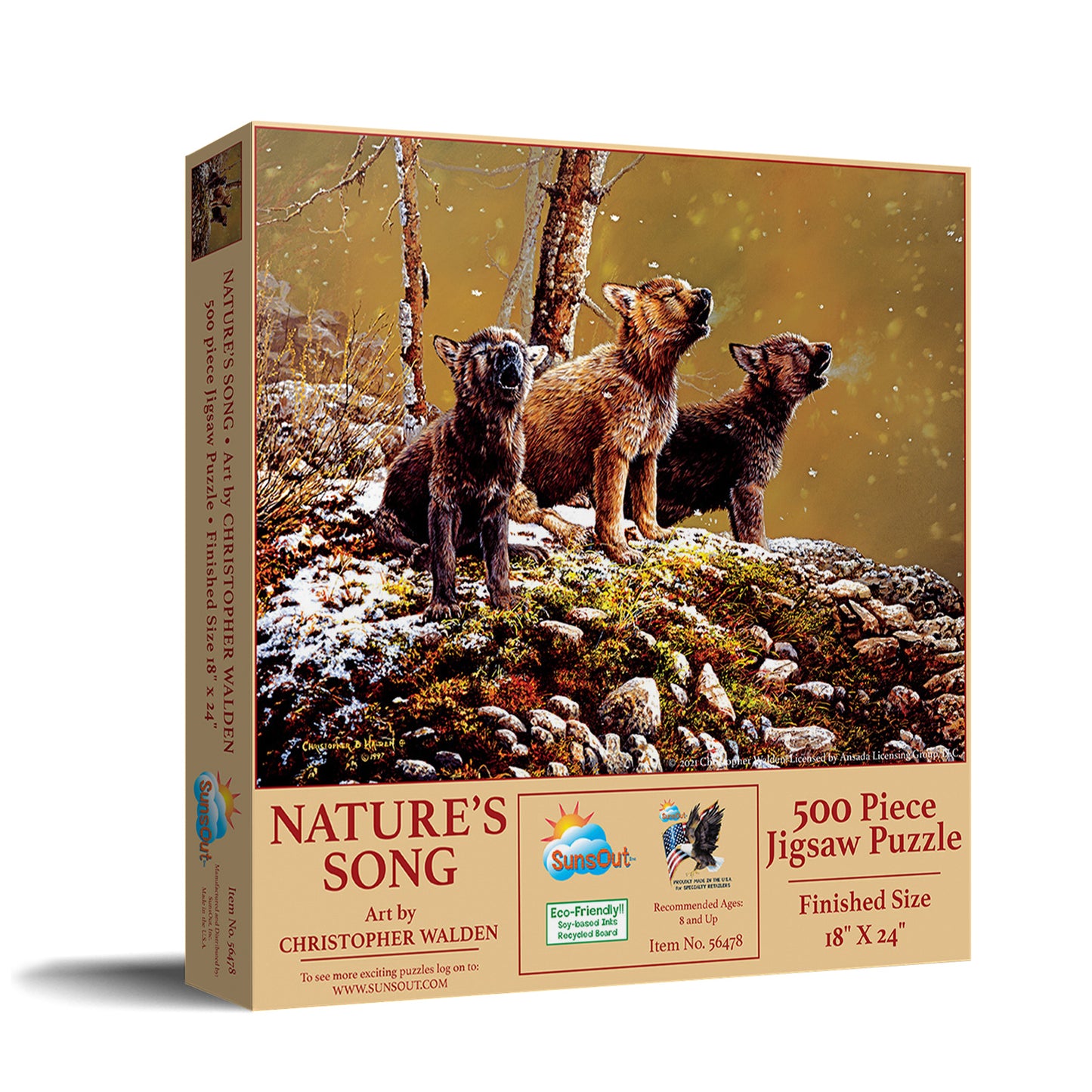 Nature's Song - 500 Piece Jigsaw Puzzle