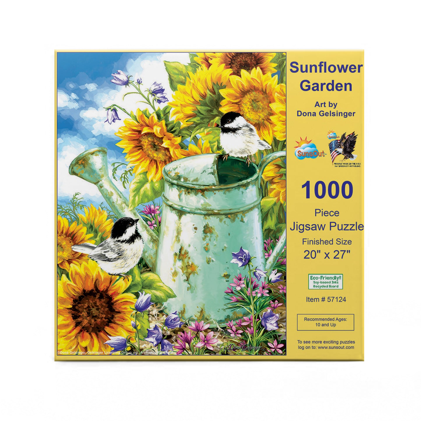 Sunflower Garden - 1000 Piece Jigsaw Puzzle