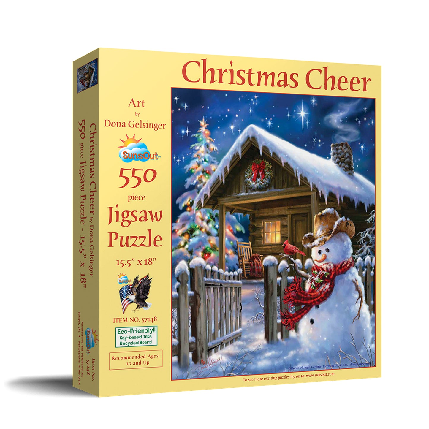 Christmas Cheer - 550 Piece Jigsaw Puzzle