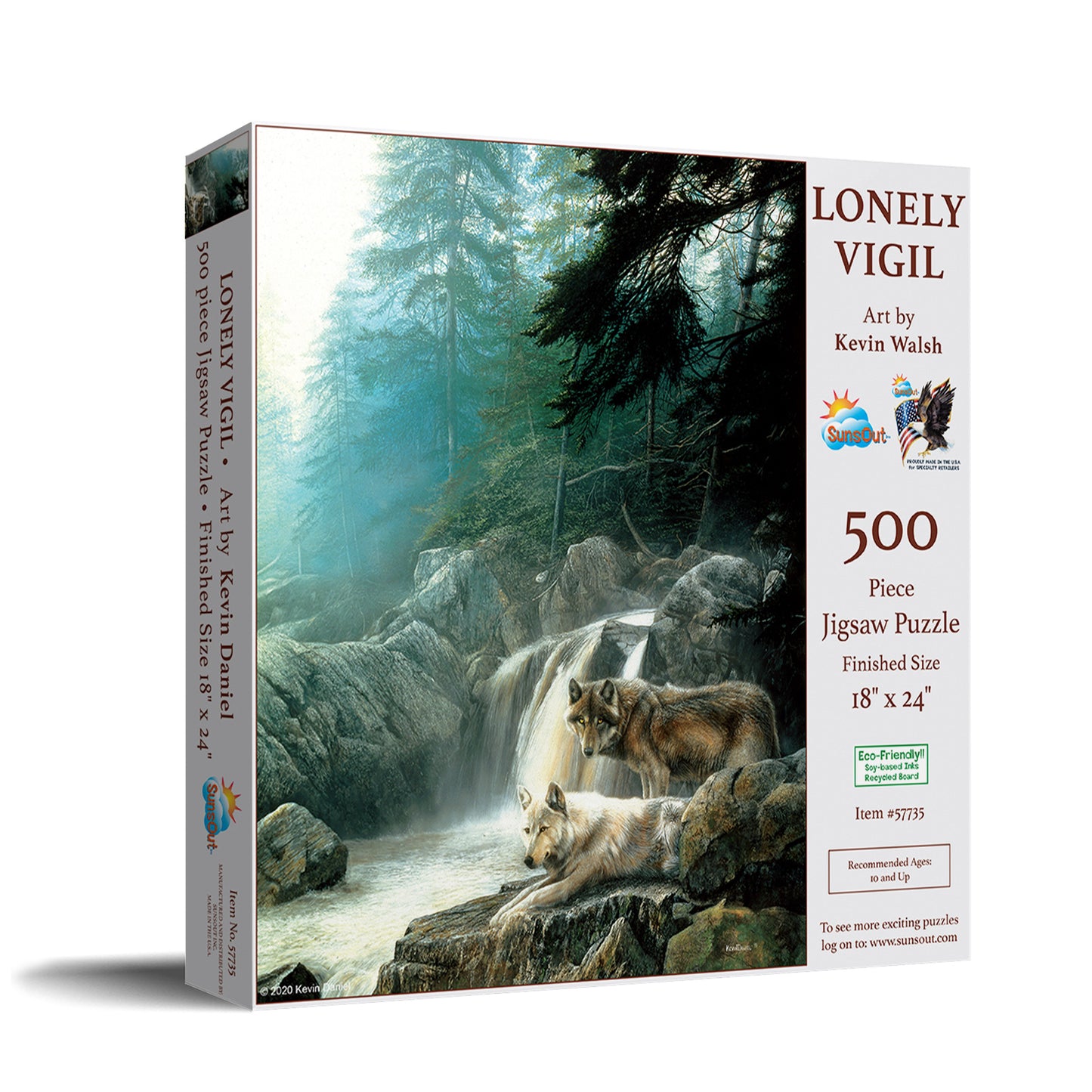 Lonely Vigil - 500 Piece Jigsaw Puzzle