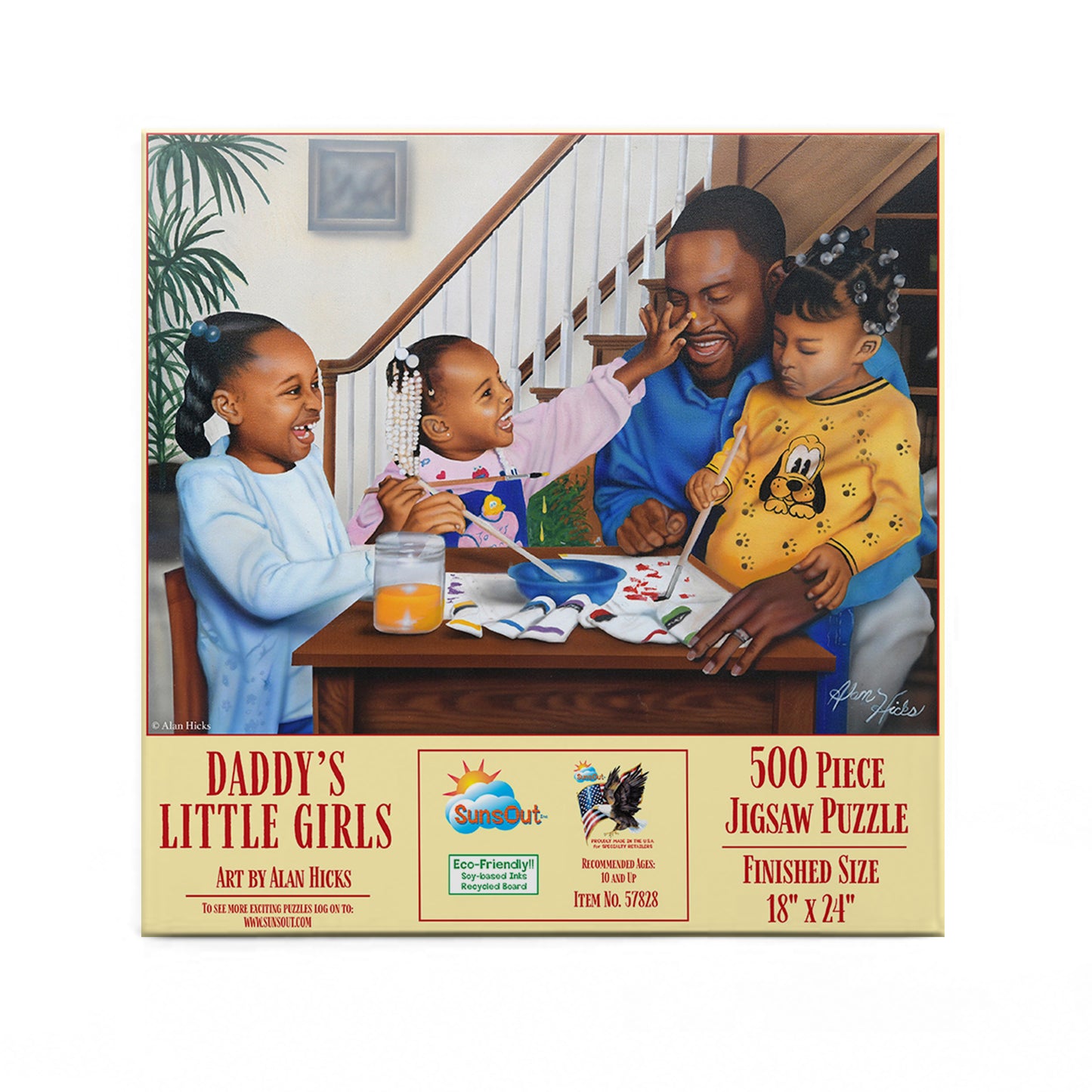 Daddy's Little Girls - 500 Piece Jigsaw Puzzle