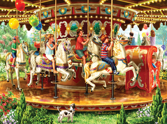Carousel Ride - 1000 Piece Jigsaw Puzzle