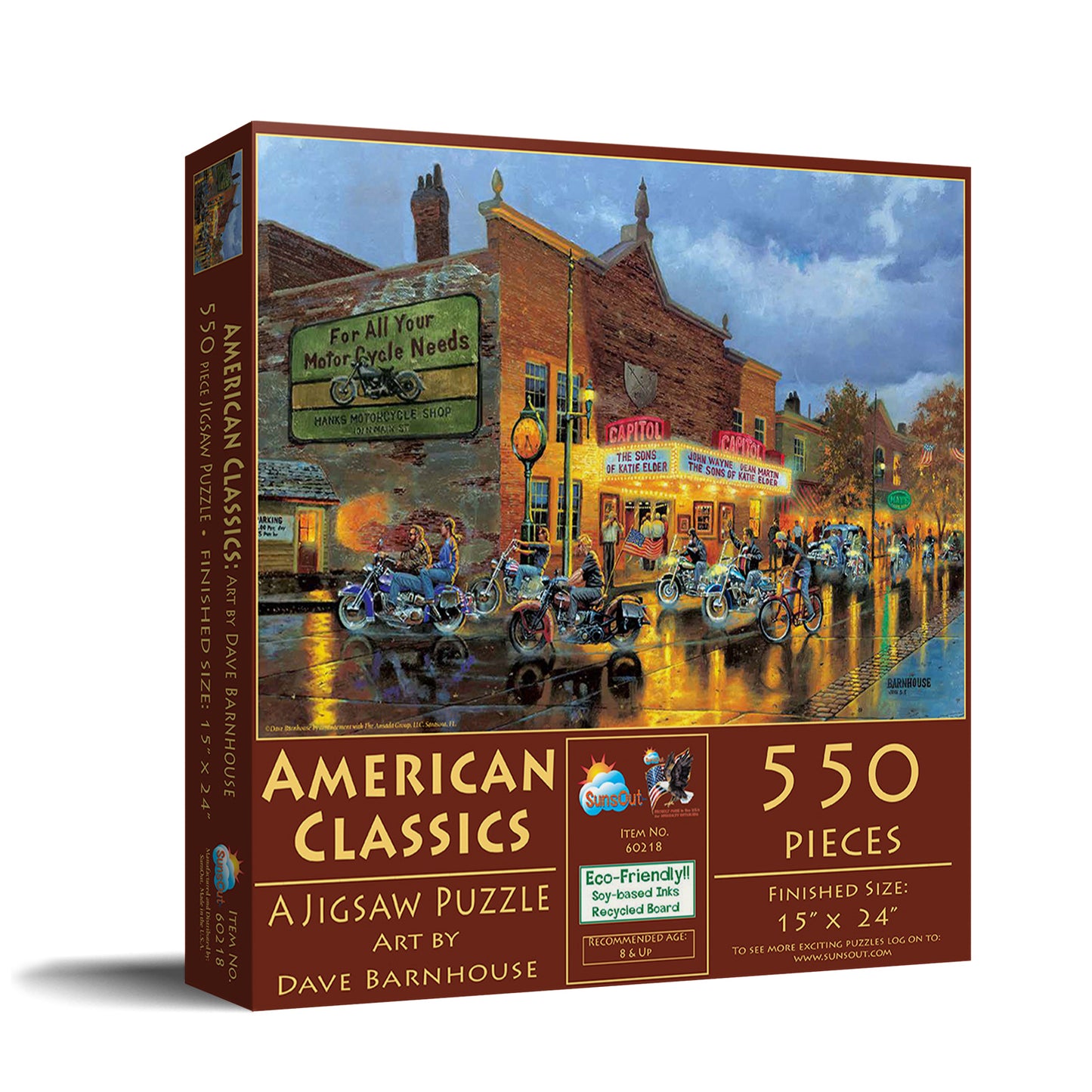 American Classics - 550 Piece Jigsaw Puzzle