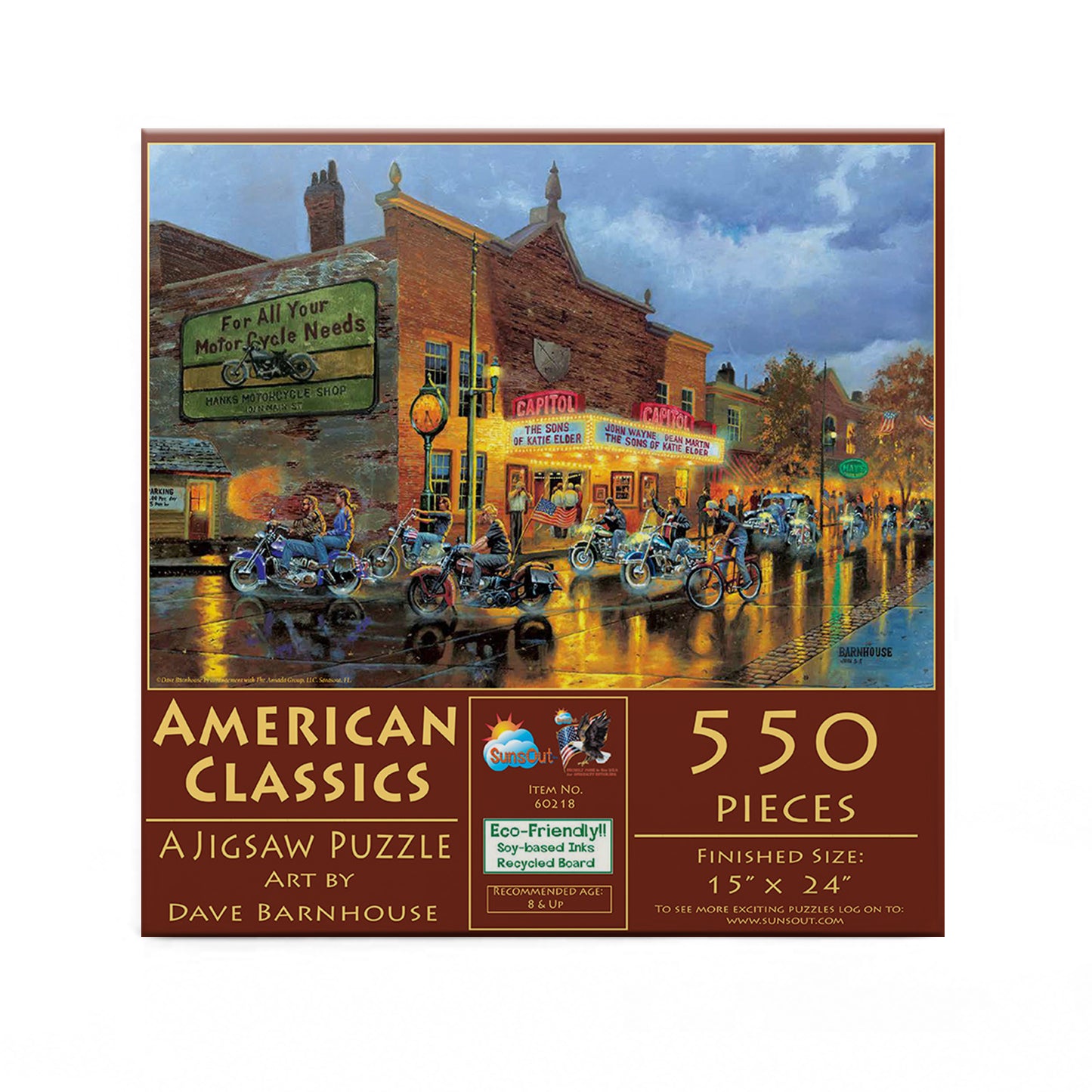 American Classics - 550 Piece Jigsaw Puzzle