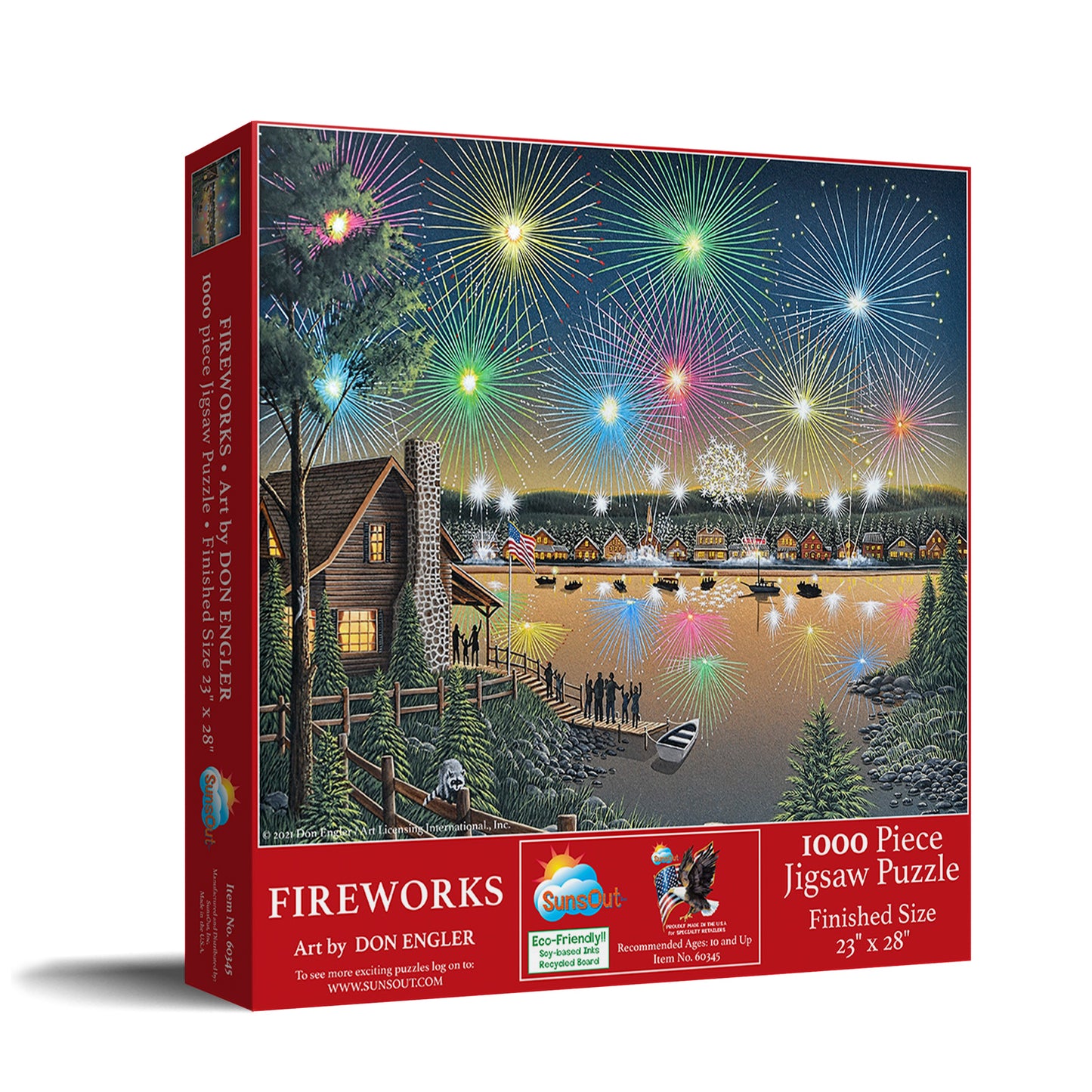 Fireworks - 1000 Piece Jigsaw Puzzle