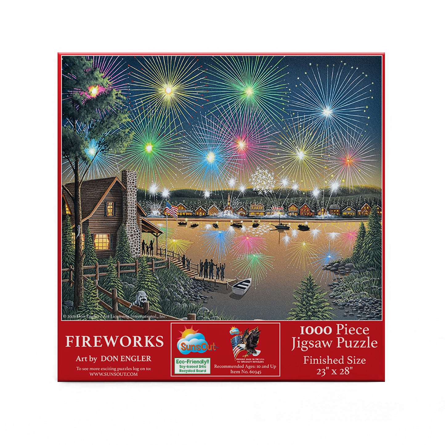 Fireworks - 1000 Piece Jigsaw Puzzle