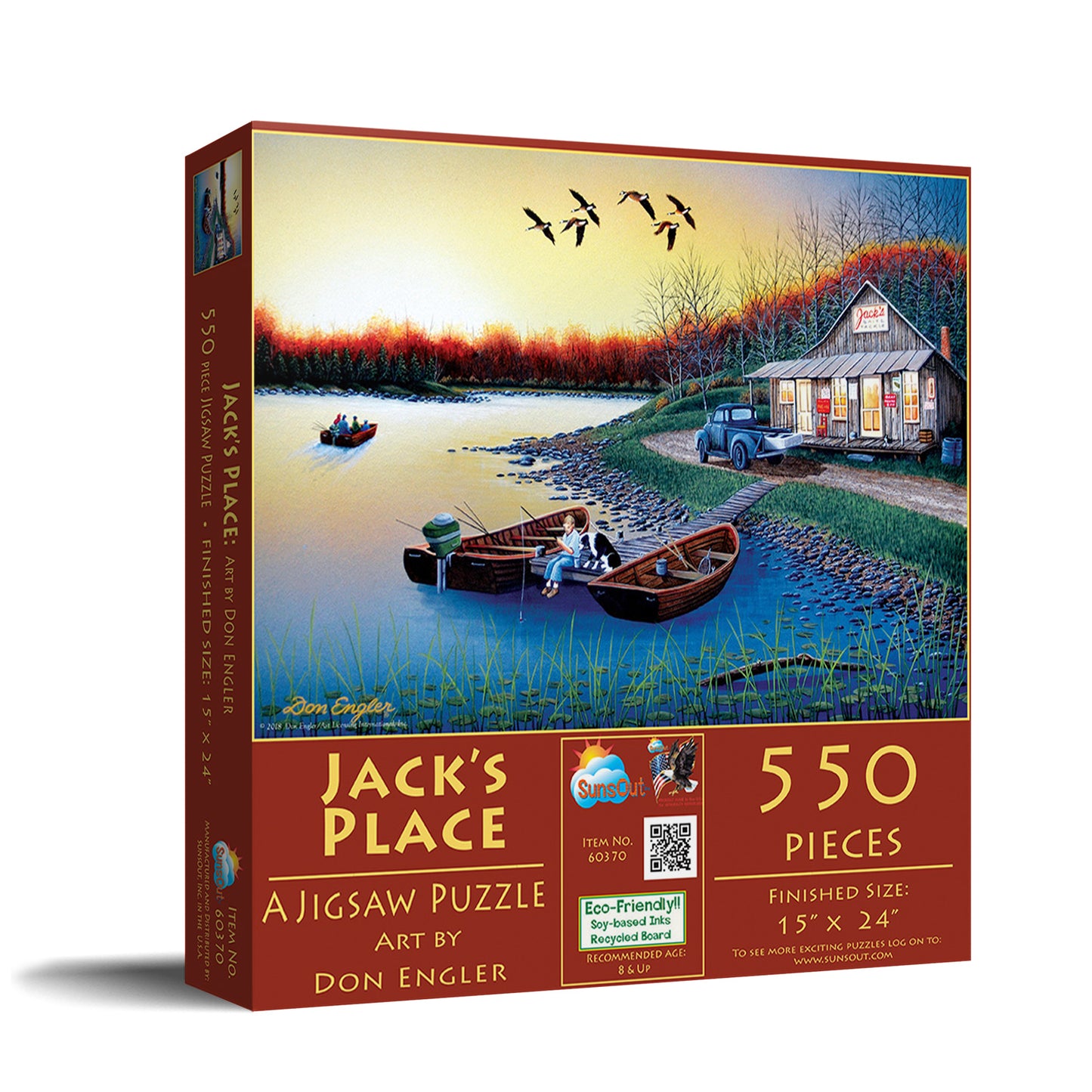 Jack's Place - 550 Piece Jigsaw Puzzle