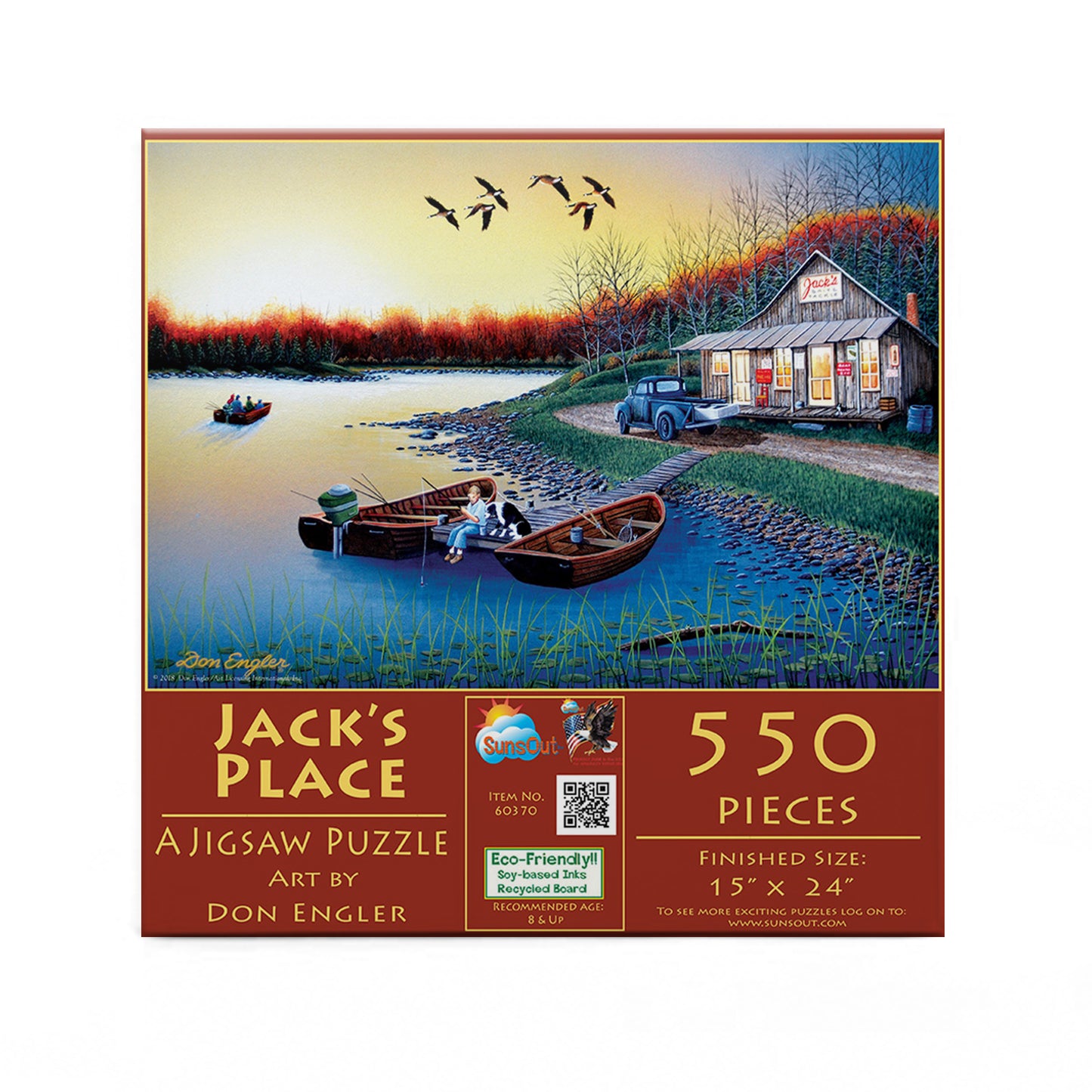 Jack's Place - 550 Piece Jigsaw Puzzle