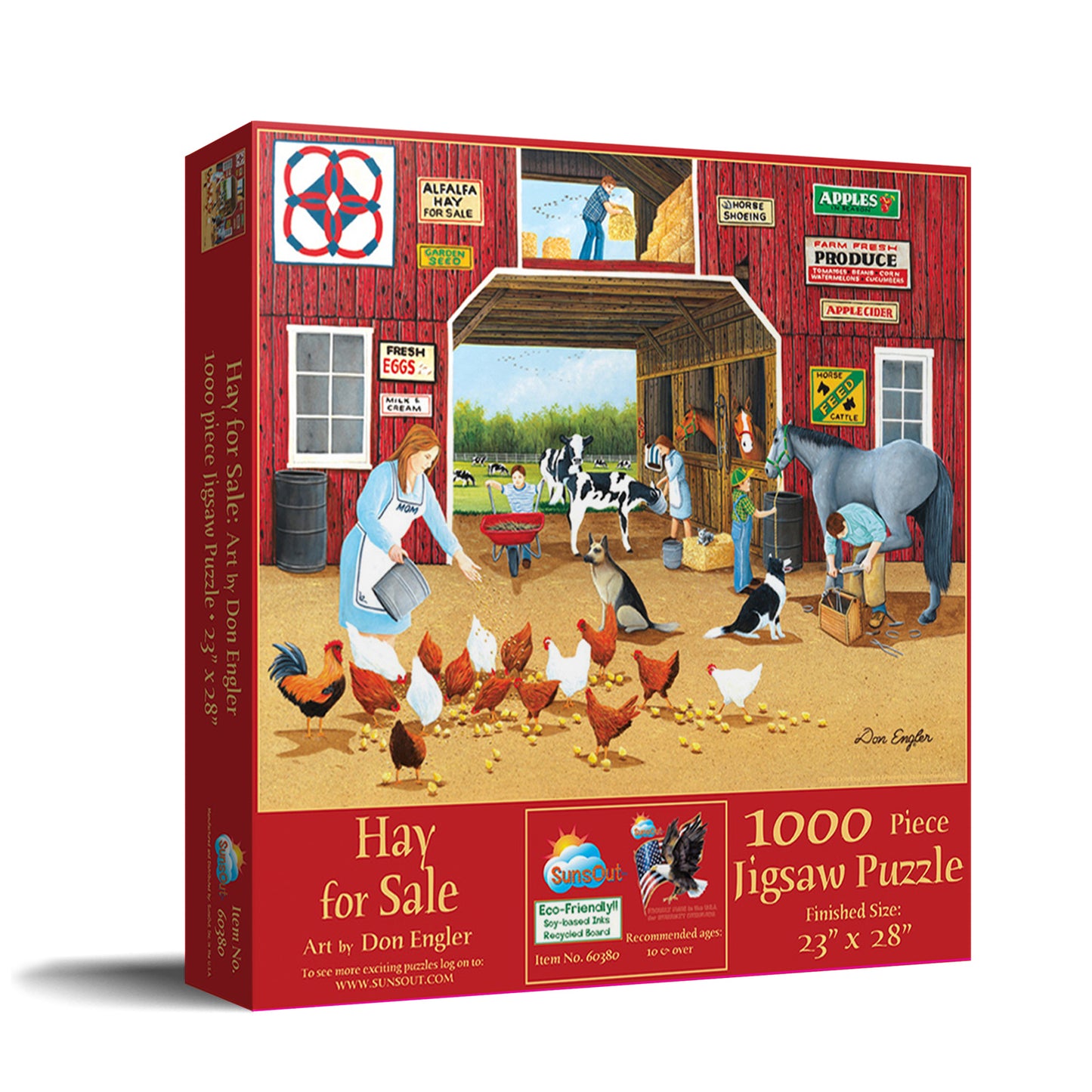 Hay For Sale - 1000 Piece Jigsaw Puzzle