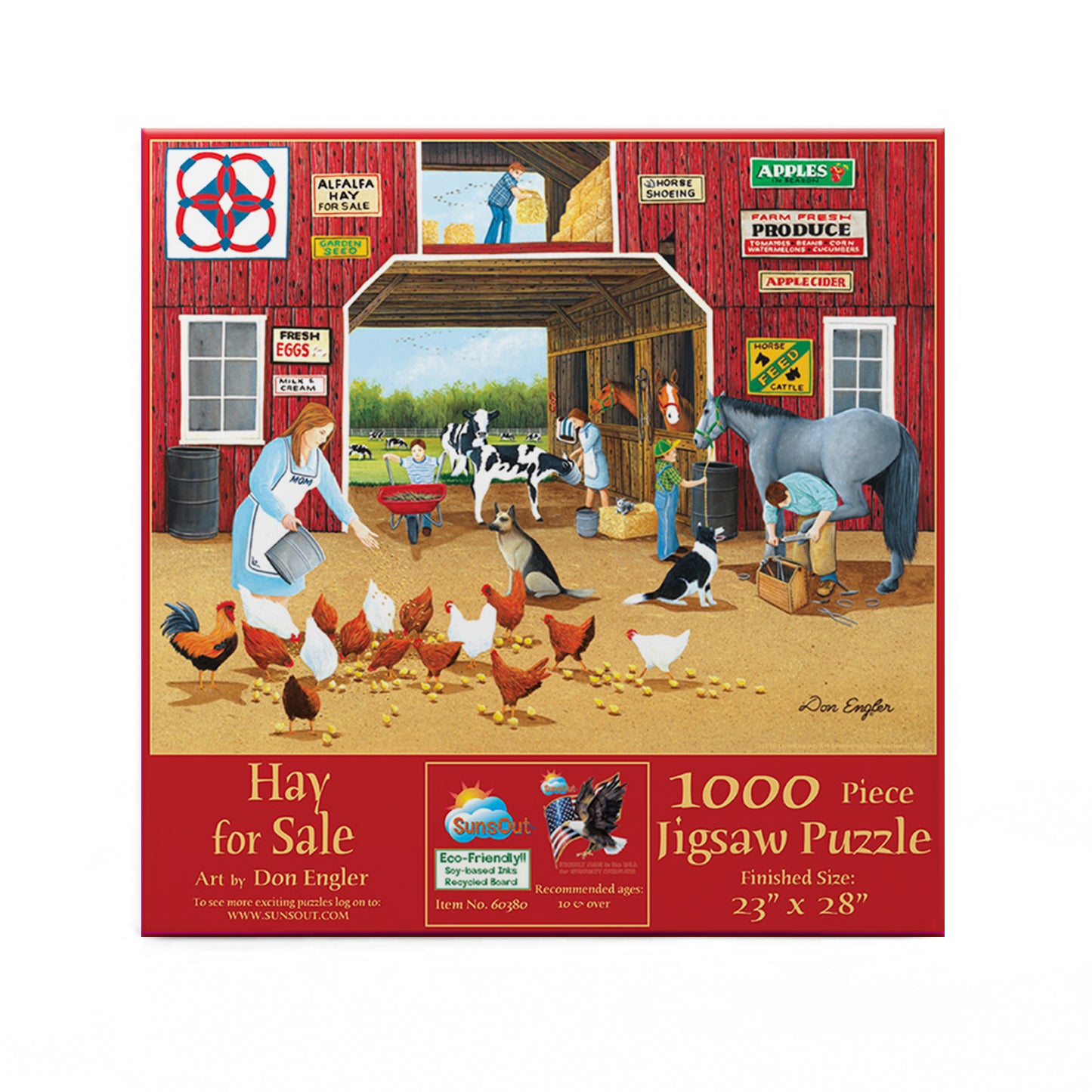 Hay For Sale - 1000 Piece Jigsaw Puzzle