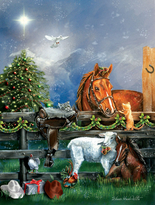 Country Christmas - 500 Piece Jigsaw Puzzle
