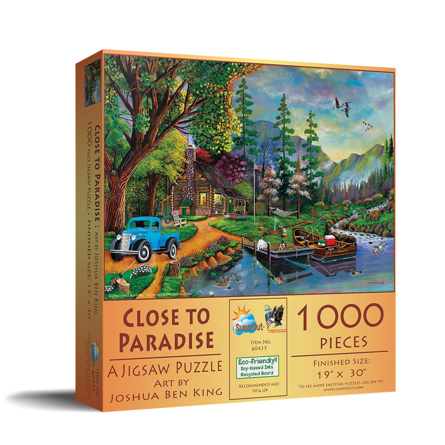 Close to Paradise - 1000 Piece Jigsaw Puzzle