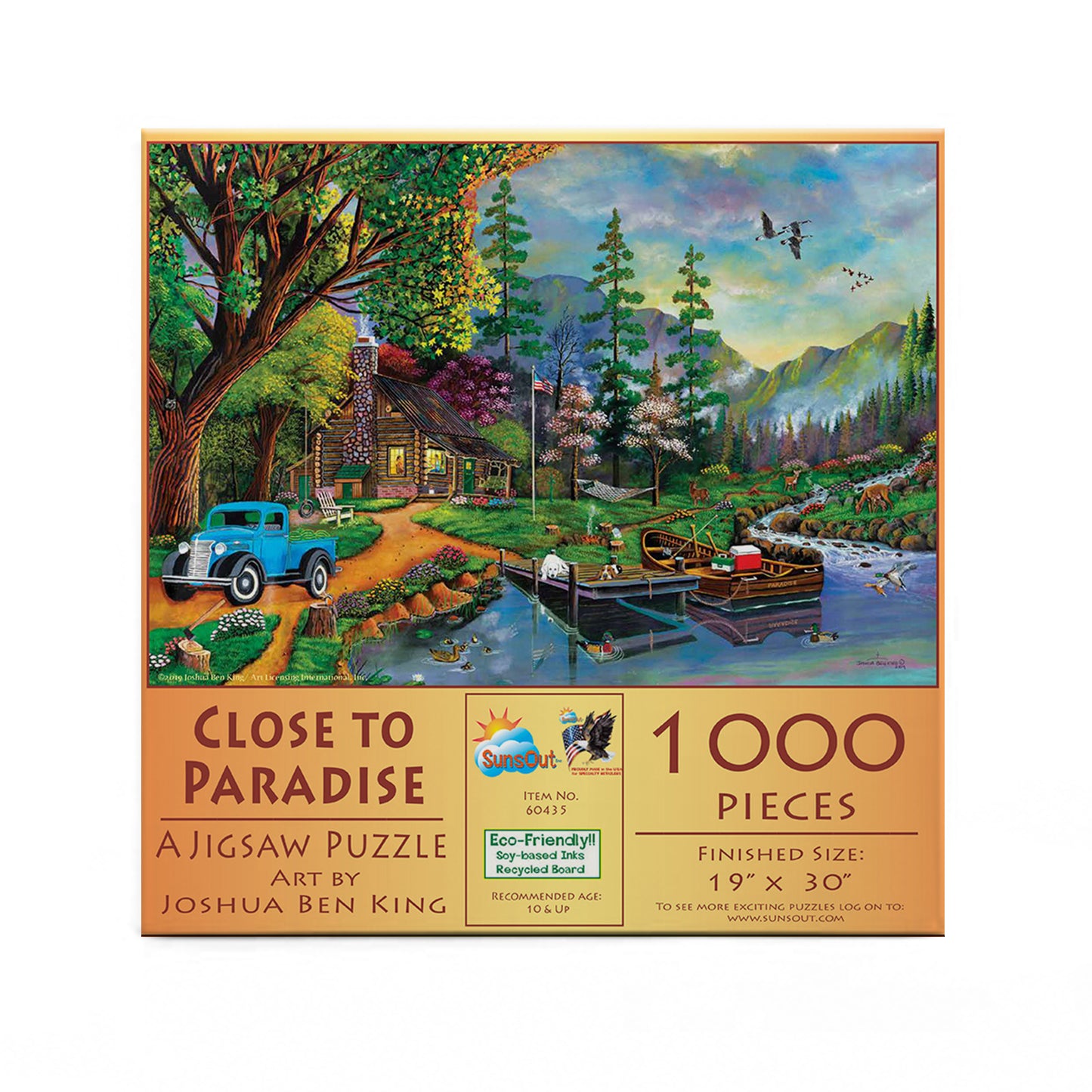 Close to Paradise - 1000 Piece Jigsaw Puzzle