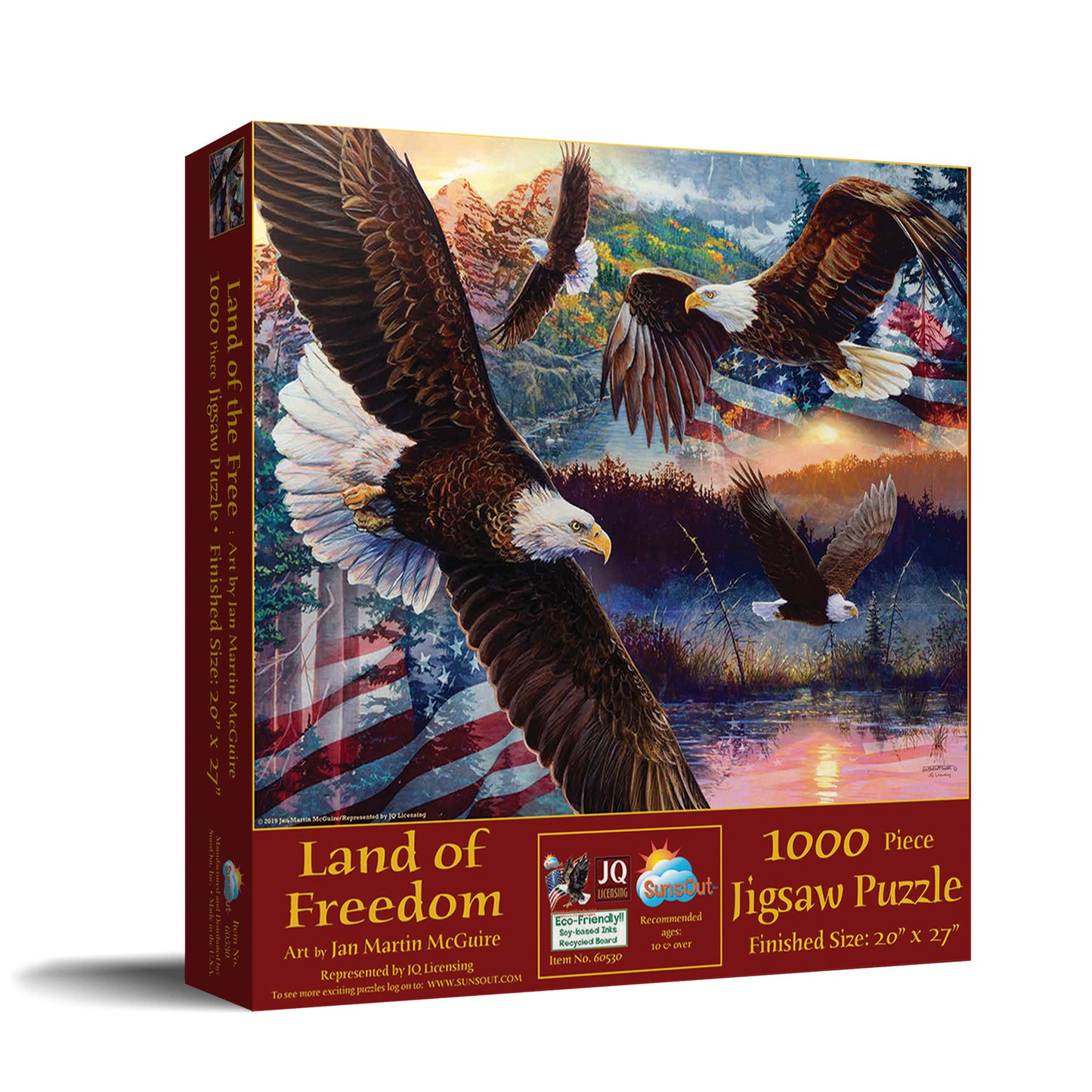 Land of Freedom - 1000 Piece Jigsaw Puzzle