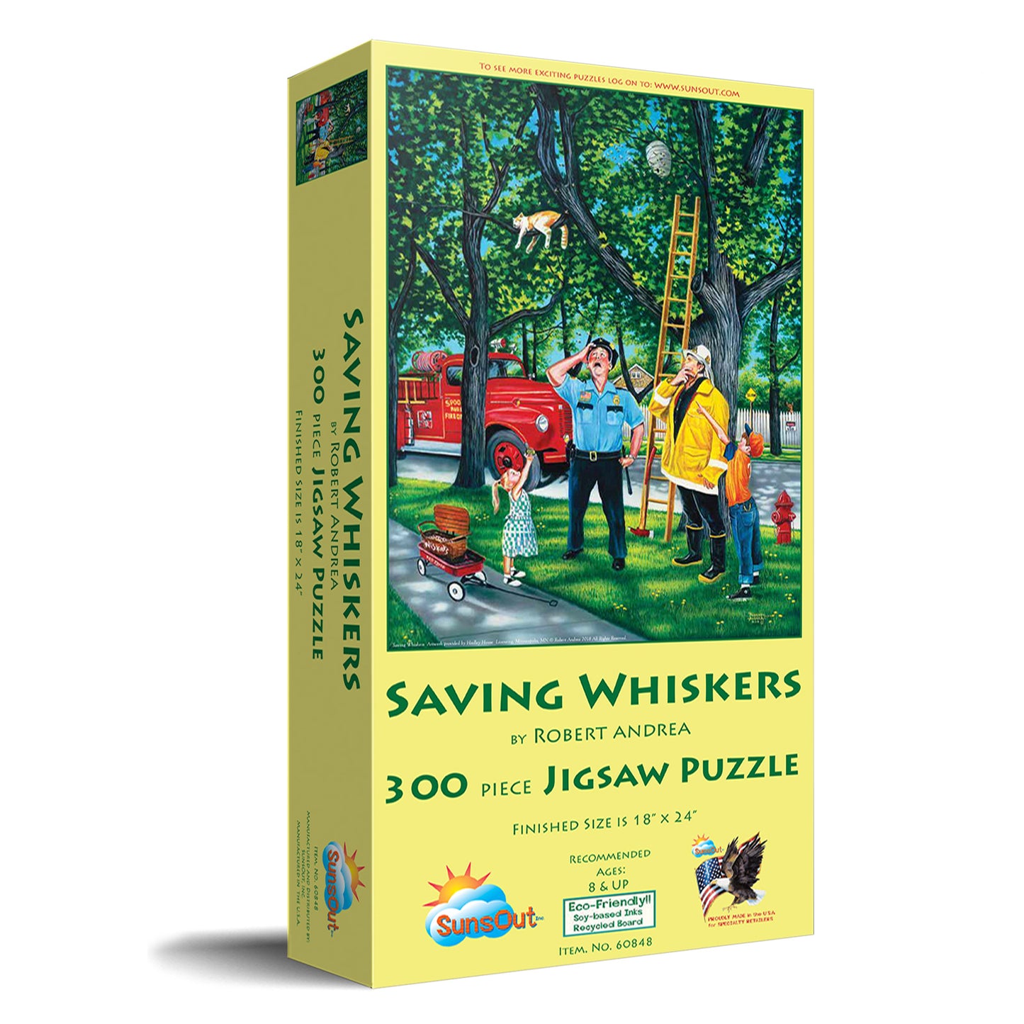 Saving Whiskers - 300 Piece Jigsaw Puzzle