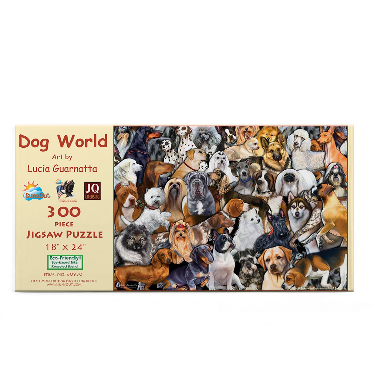Dog World - 300 Piece Jigsaw Puzzle