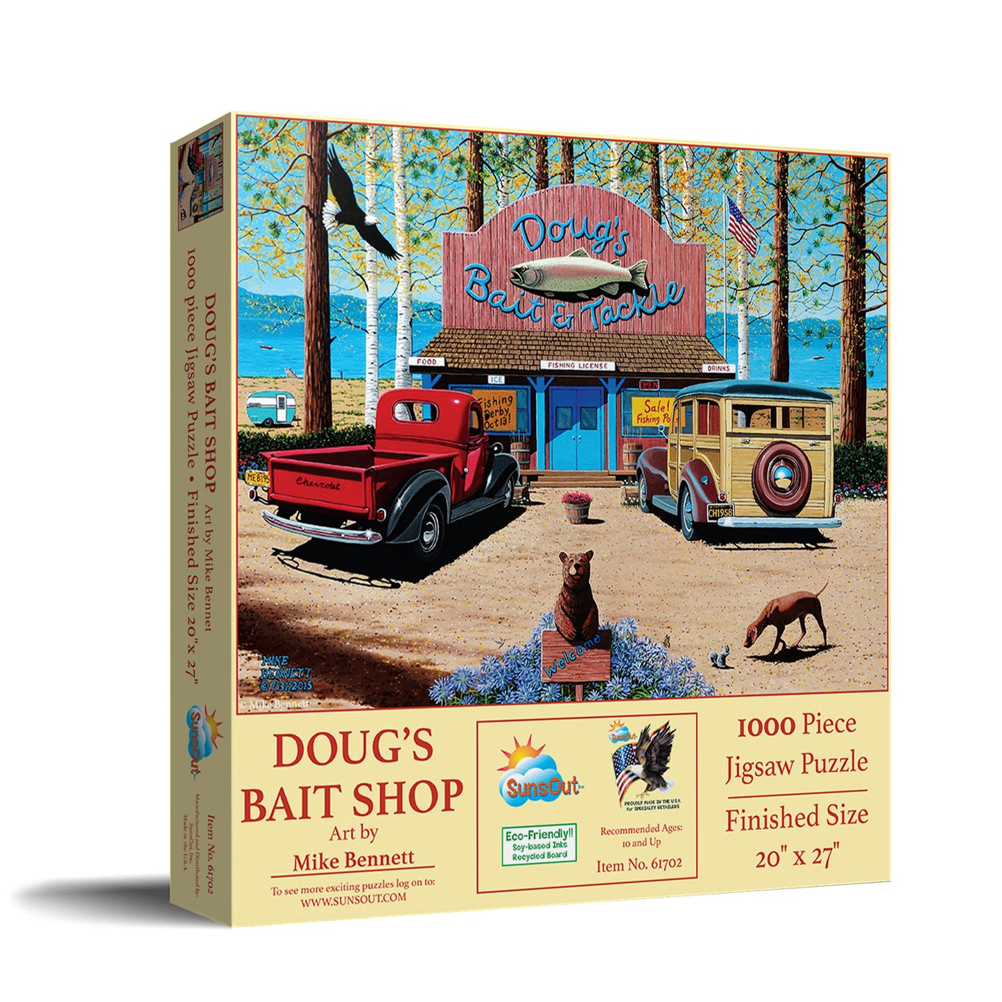 Doug's Bait Shop - 1000 Piece Jigsaw Puzzle