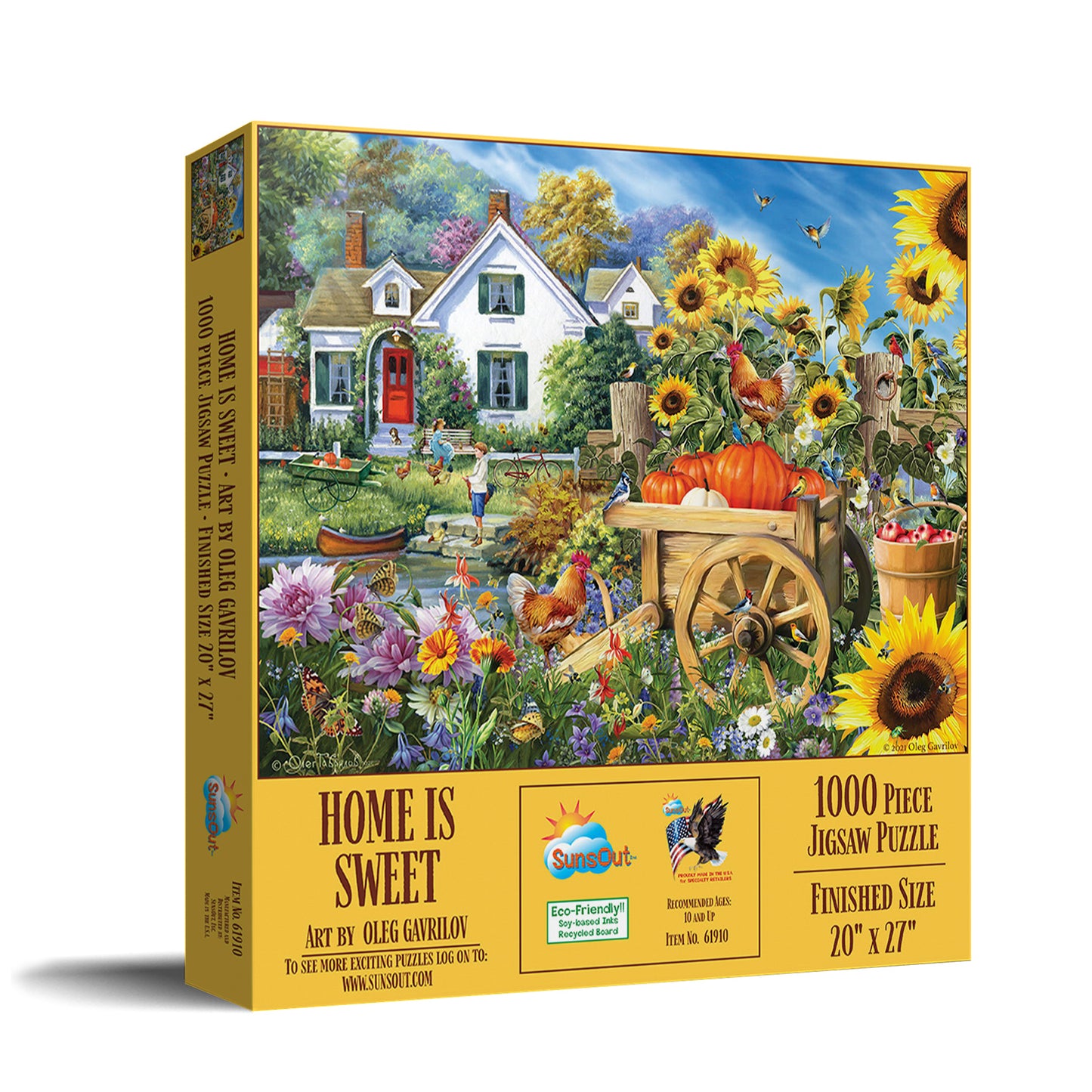 Home is Sweet - 1000 Piece Jigsaw Puzzle