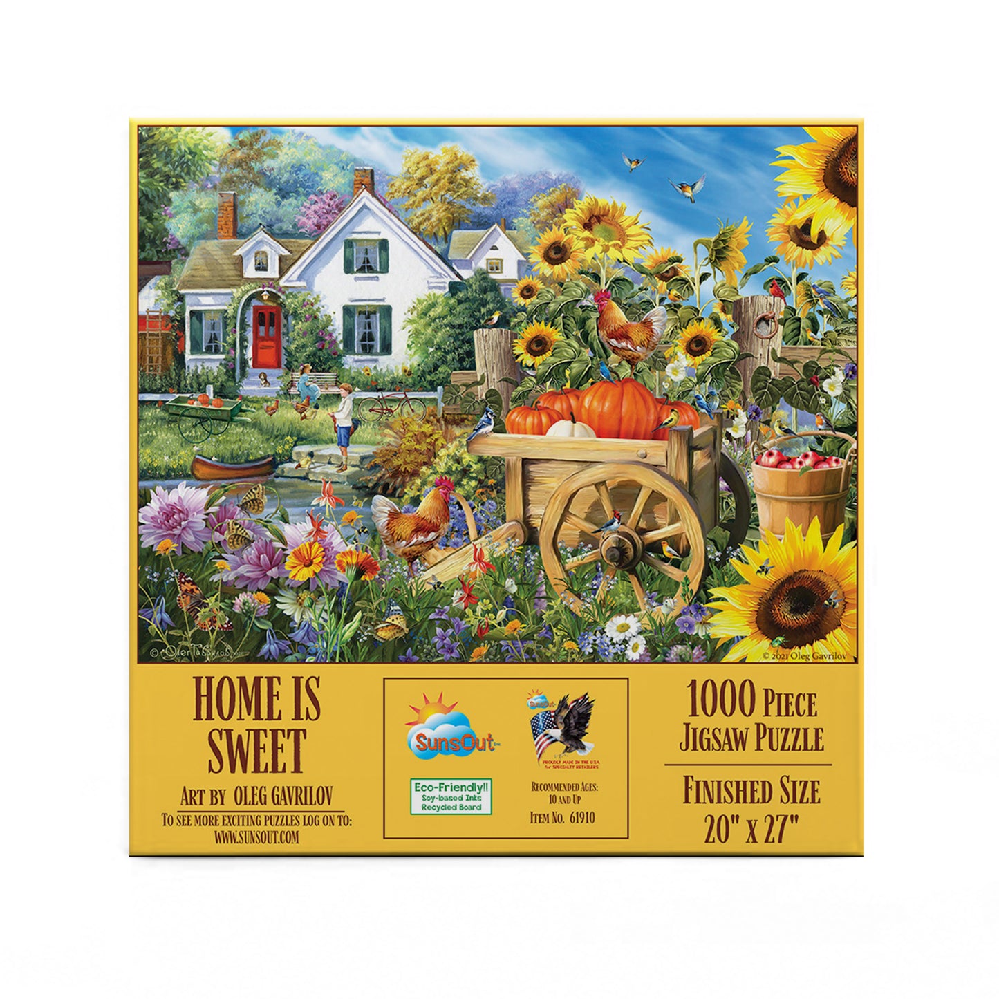 Home is Sweet - 1000 Piece Jigsaw Puzzle