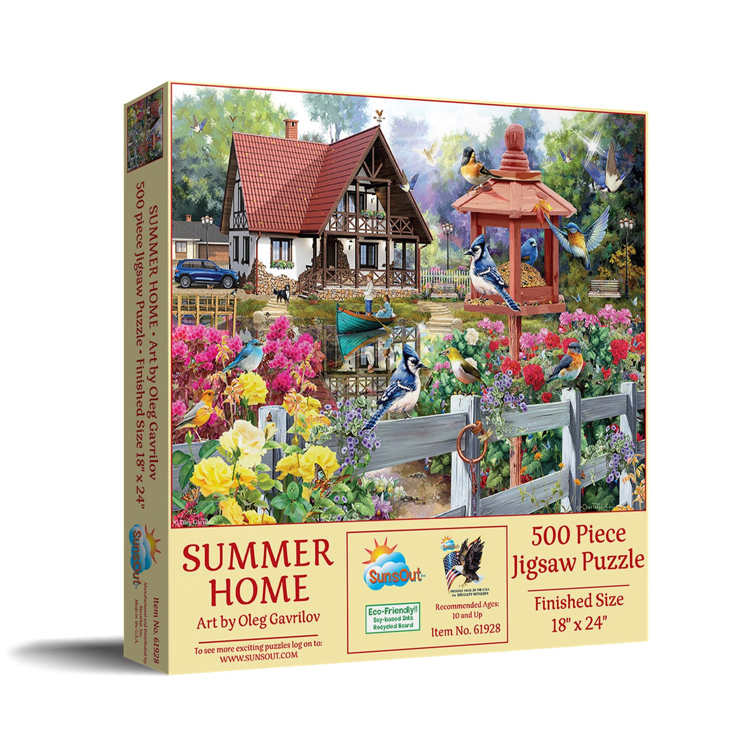Summer Home - 500 Piece Jigsaw Puzzle